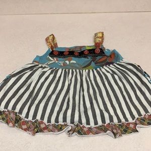 Matilda Jane top with side pockets 2T